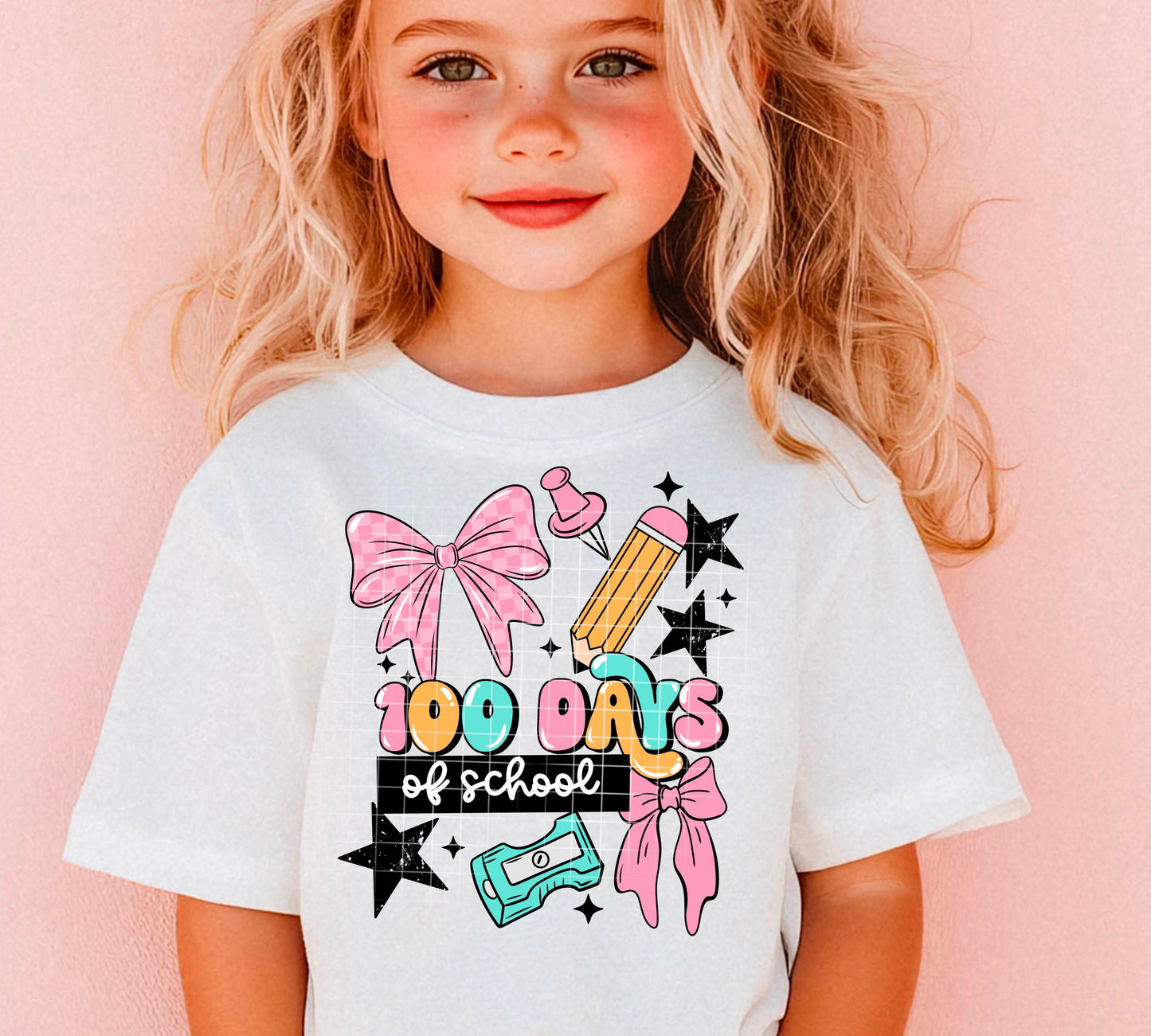 100 Days of School DTF