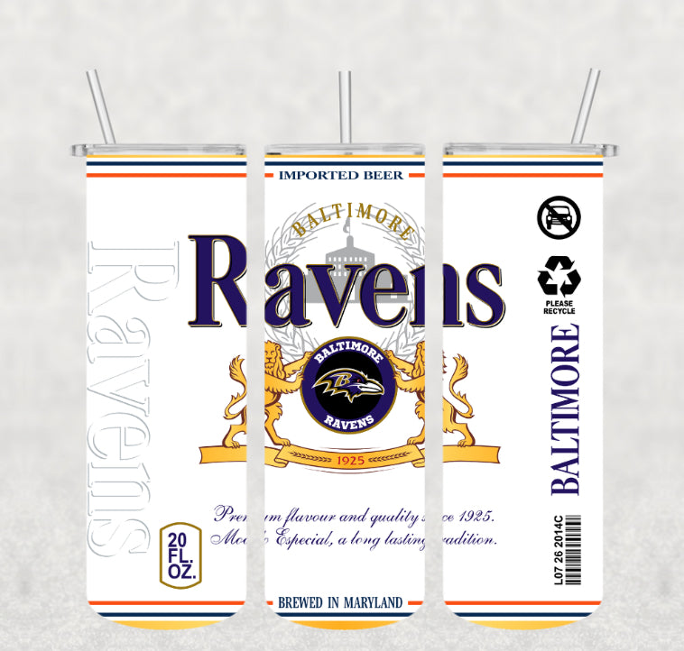 Raven Beer Tumbler