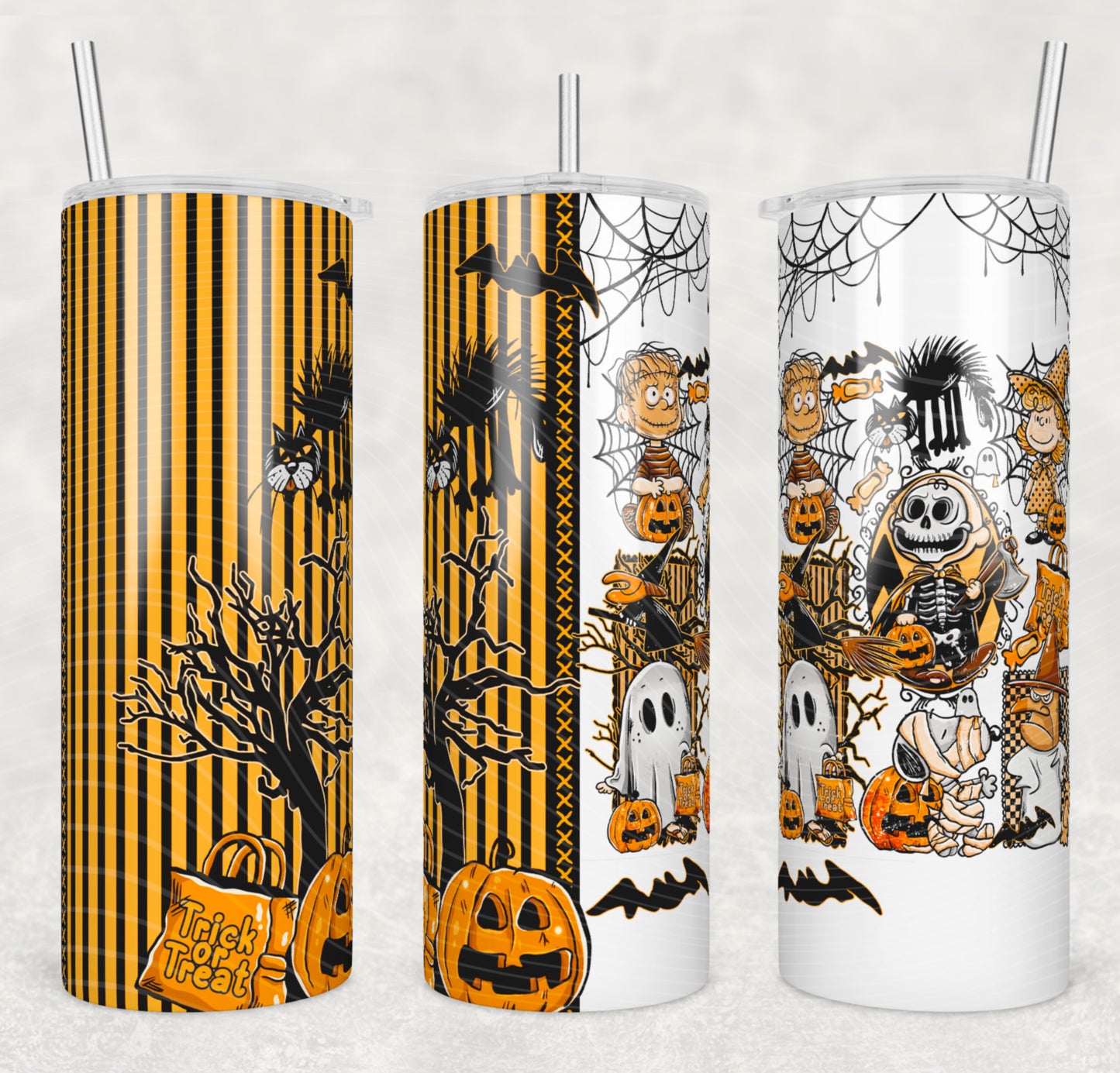 CB Halloween Tumbler (Orange)