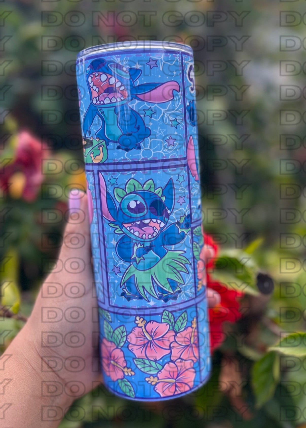 Patched Alien Tumbler