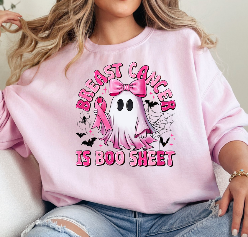 Breast Cancer Is Boo Sheet DTF