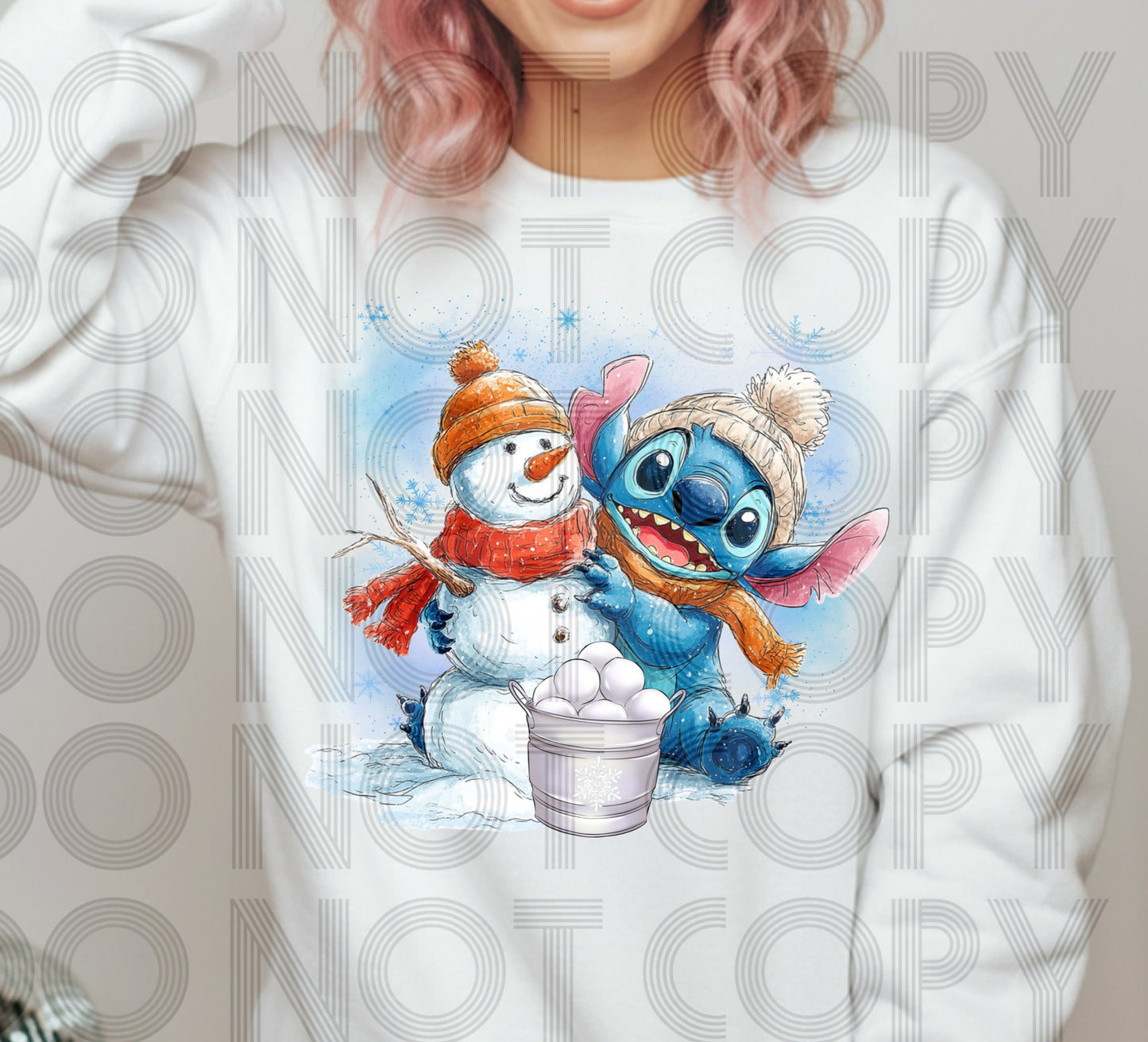 Build A Snowman DTF