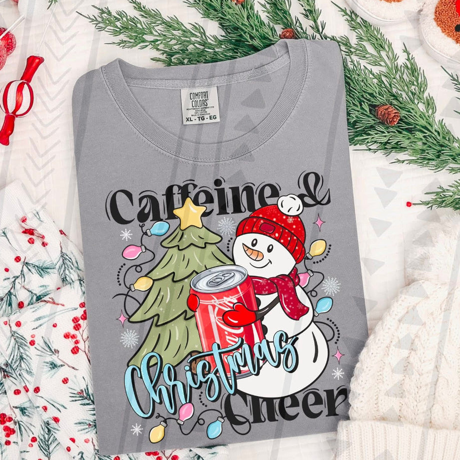 Caffeine & Christmas Cheer #1 DTF