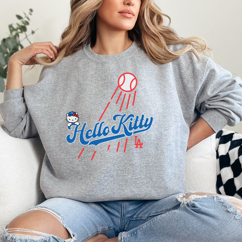 Cursive Hello LAD DTF