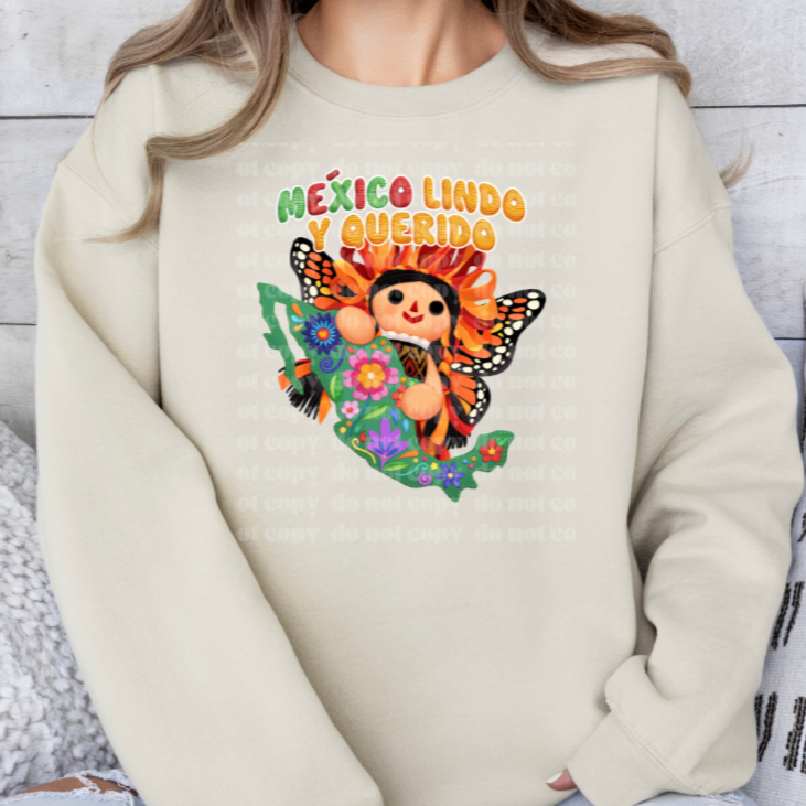 Lele Mexican Doll #3 DTF