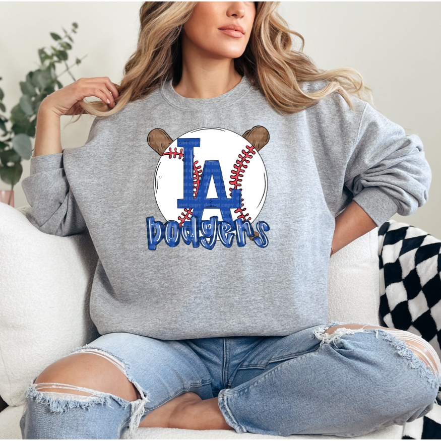 LAD Baseball Bat DTF