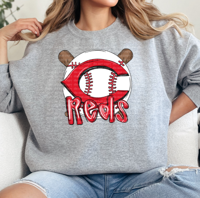 CIN Baseball Bat DTF