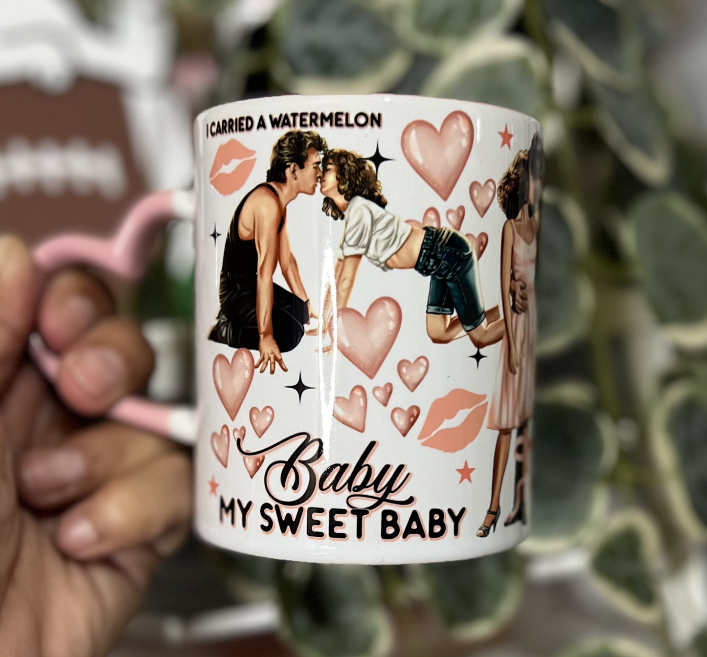 Dancing Heart Handle 11oz Mug