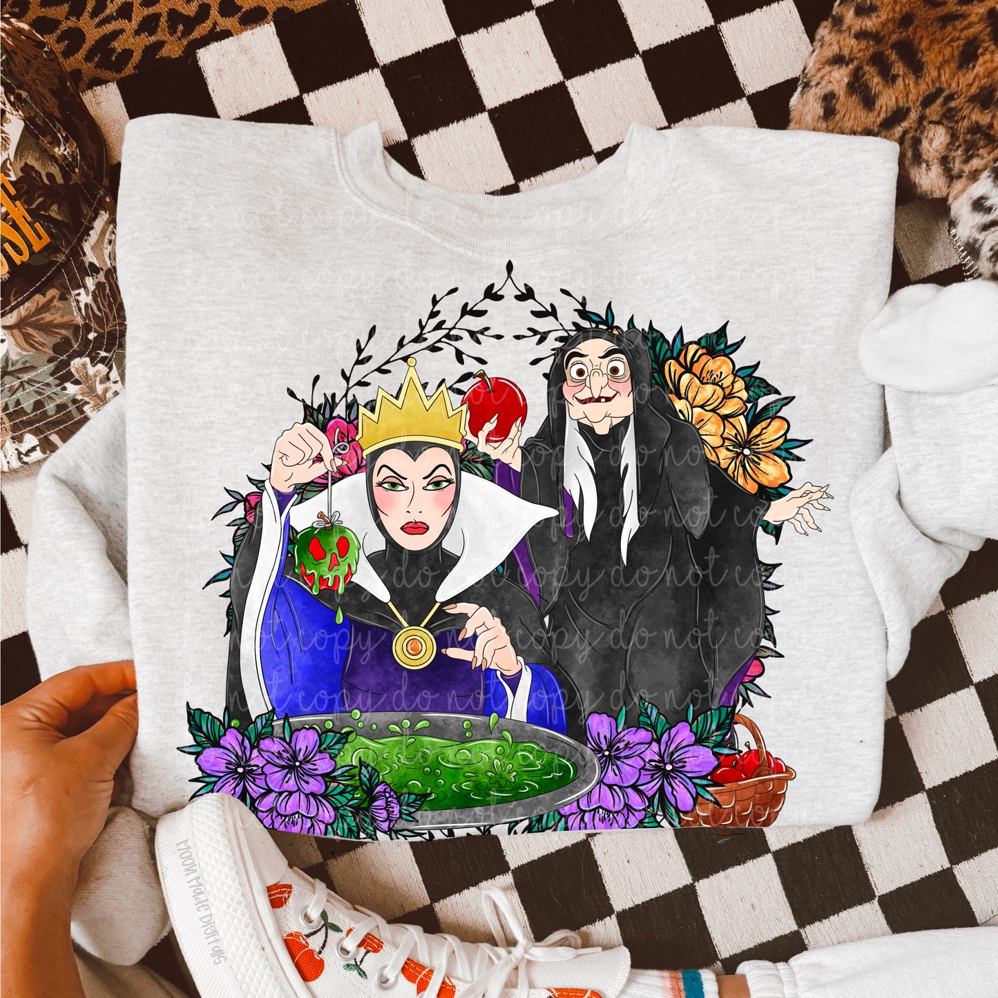 Evil Floral Q. DTF