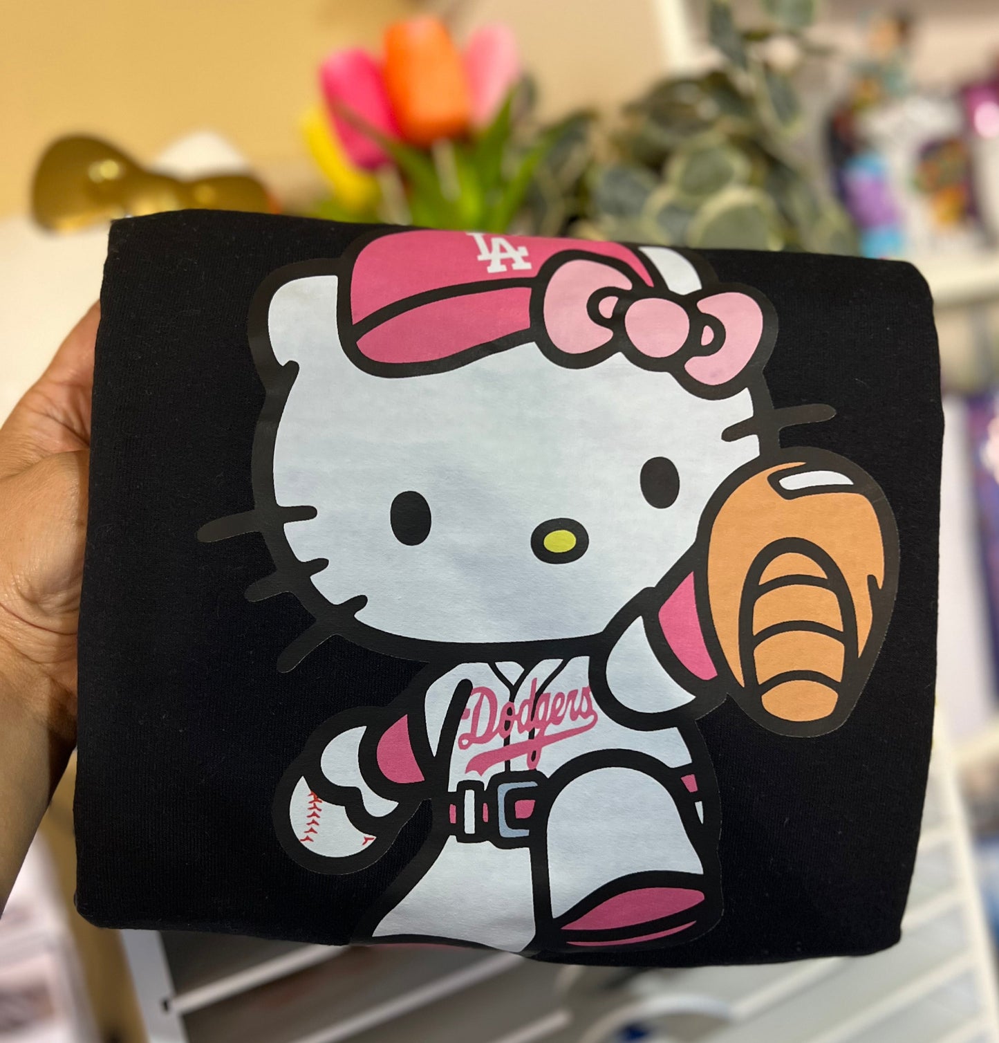 LAD Pink Pitcher Sweatershirt | Adult X-Small
