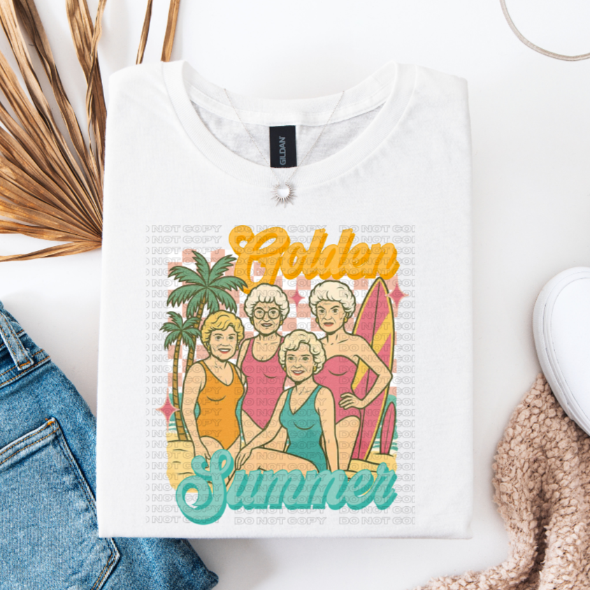 Golden Summer DTF