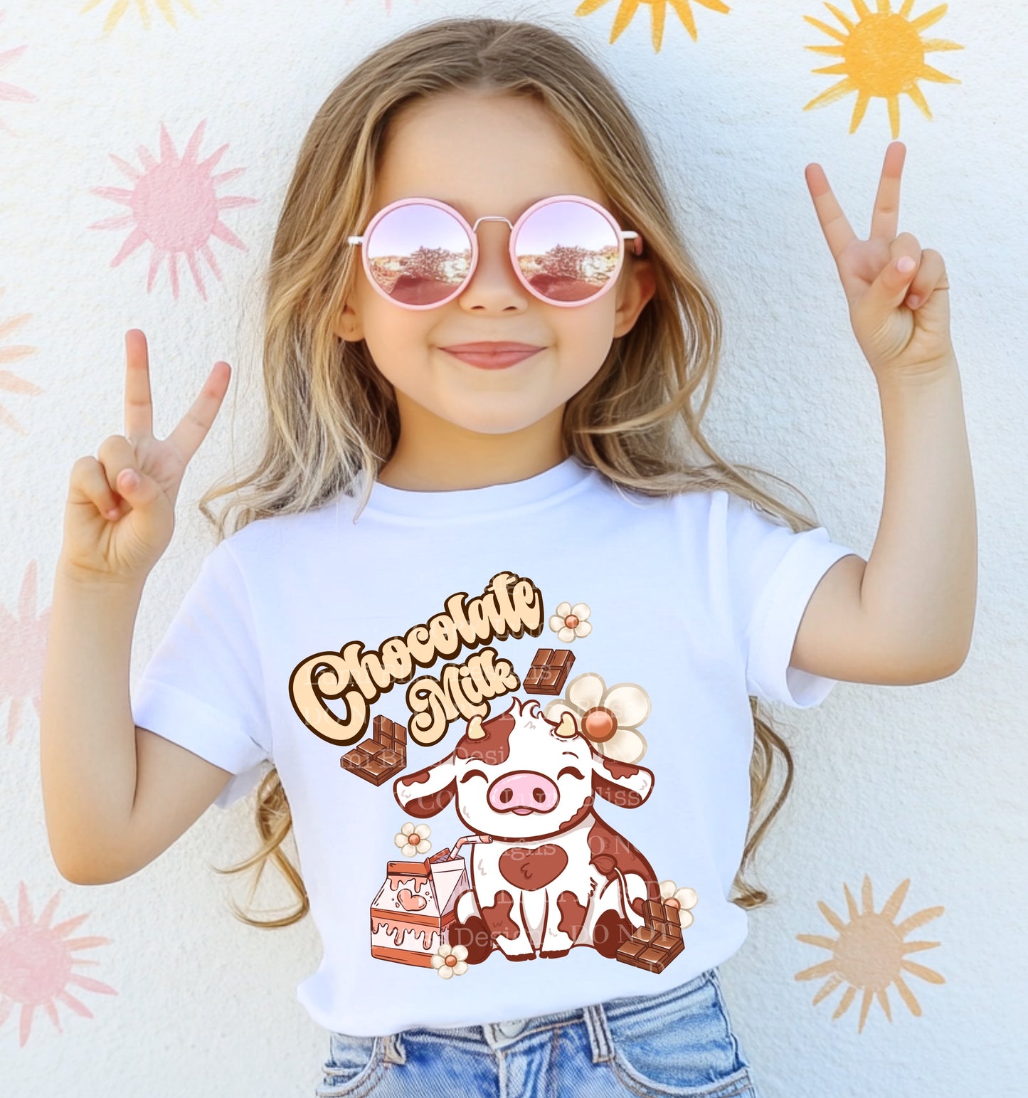 Chocolate Moo Cow DTF