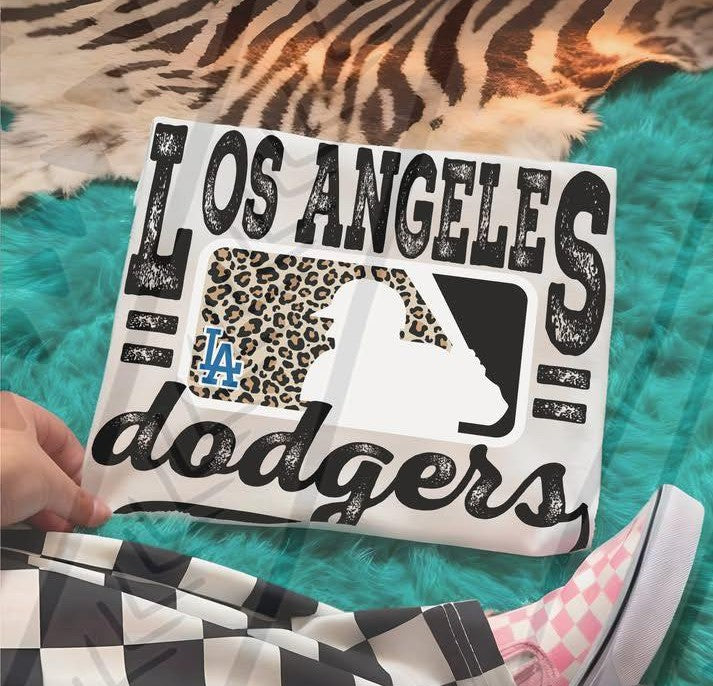 LAD Leopard Baseball DTF