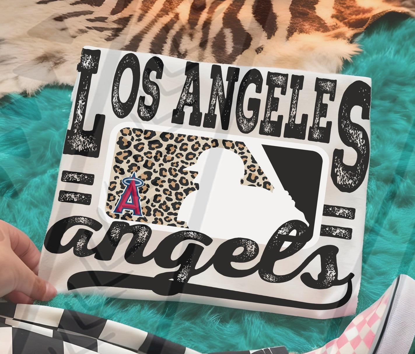 LAA Leopard Baseball DTF