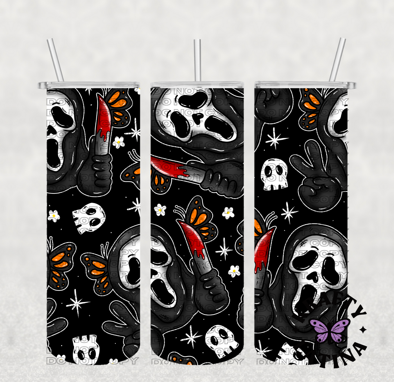 Monarch Ghost Tumbler