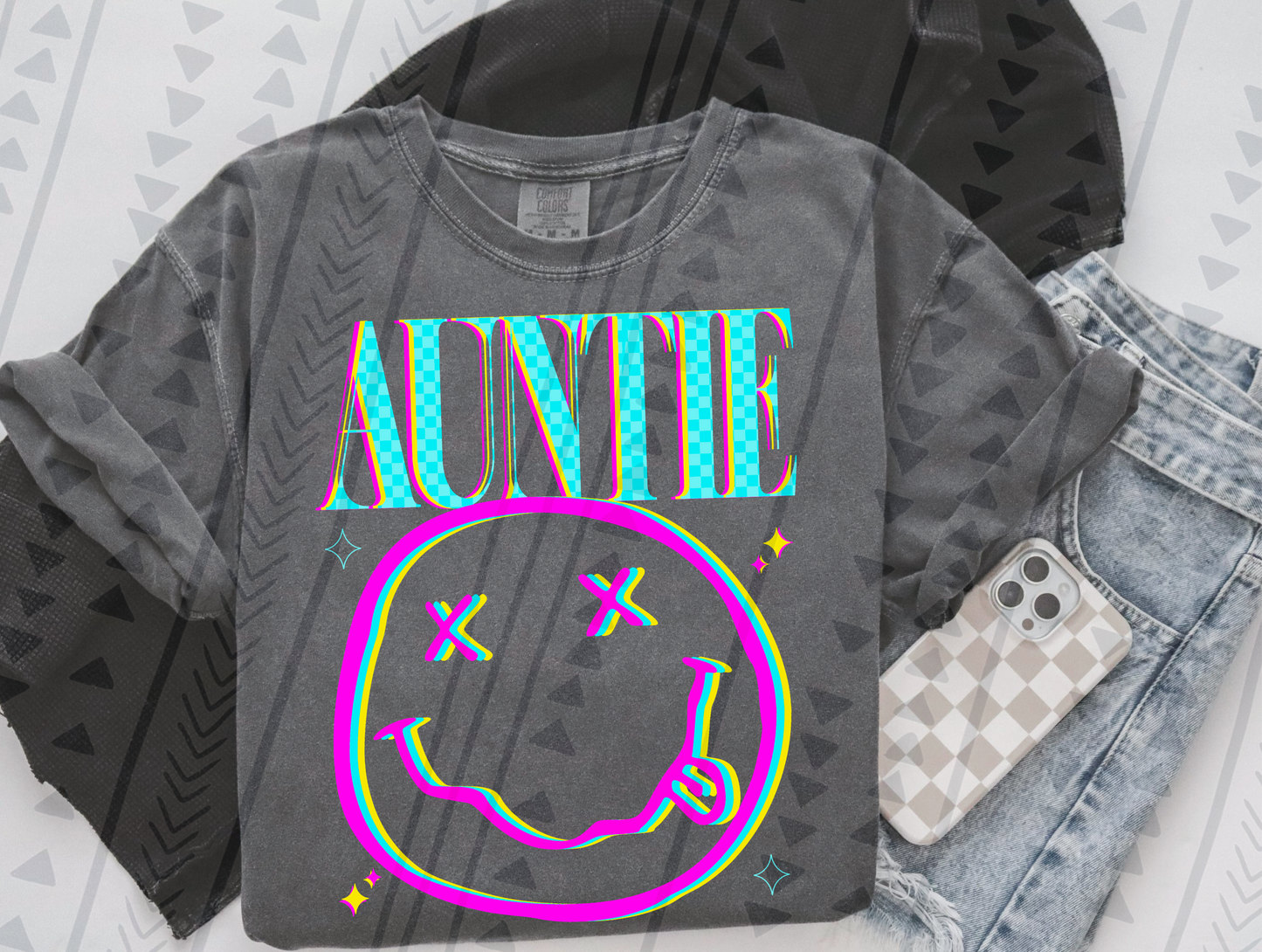 Auntie Face DTF