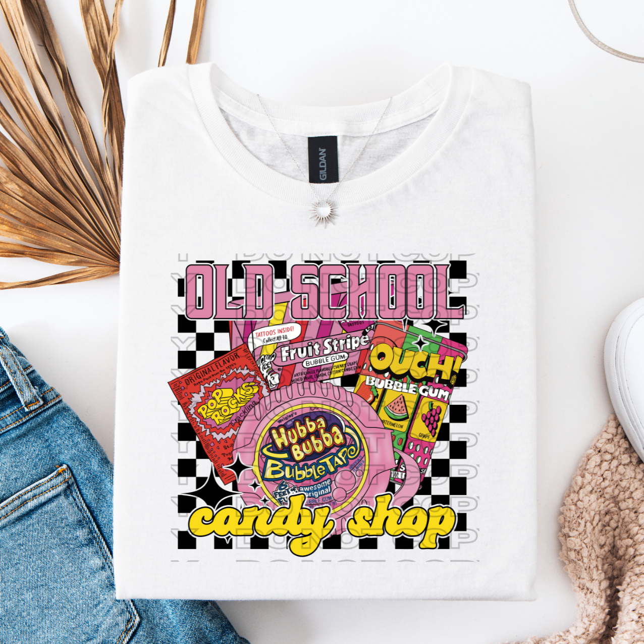 Old School Candy Shop DTF