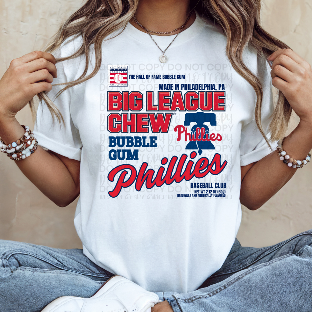 Phillies Bubble Gum DTF