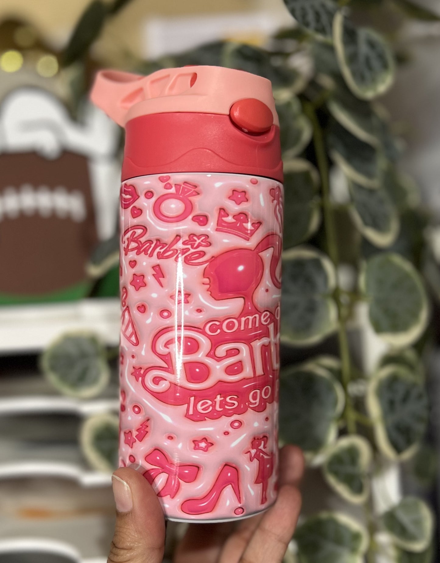 Pink Girly 12oz Tumbler
