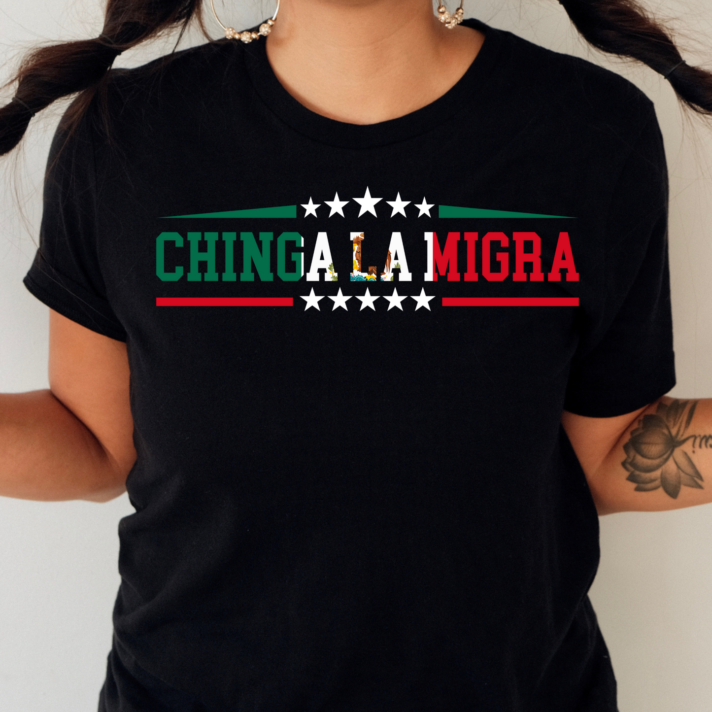 Chinga La Migra Flag DTF