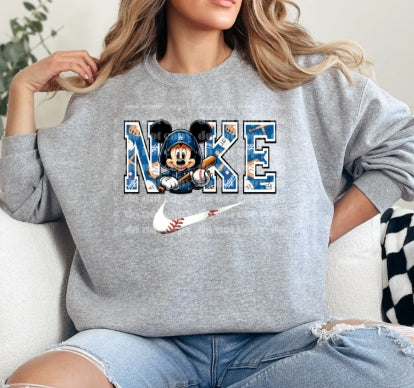 Blue Mouse Baseball