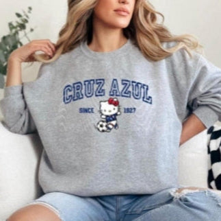 Gatita Cruz _ Azul