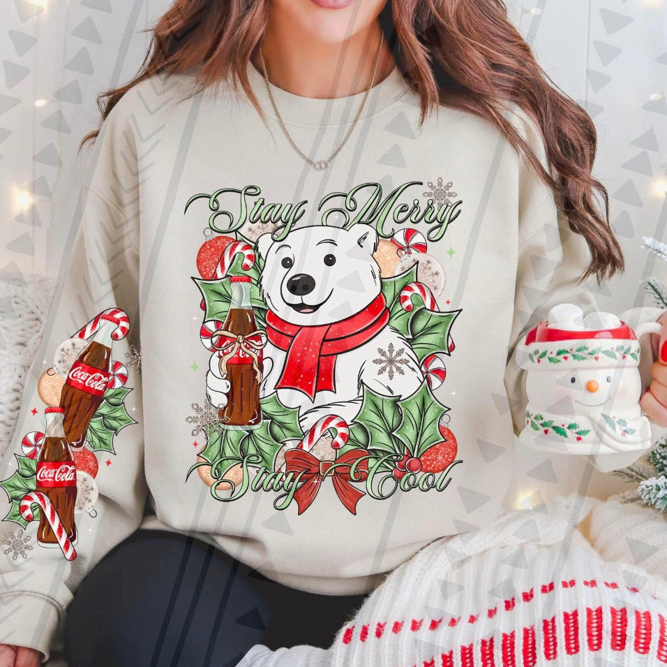 Stay Merry Stay Cool DTF