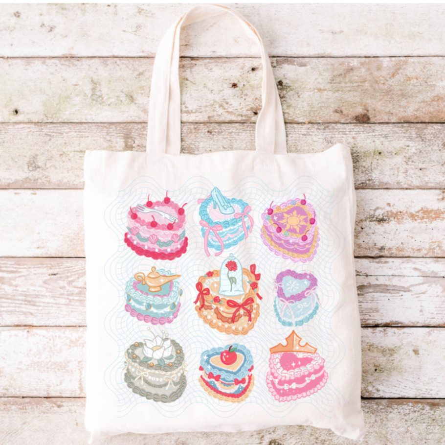 Princess Cakes Tote Bag
