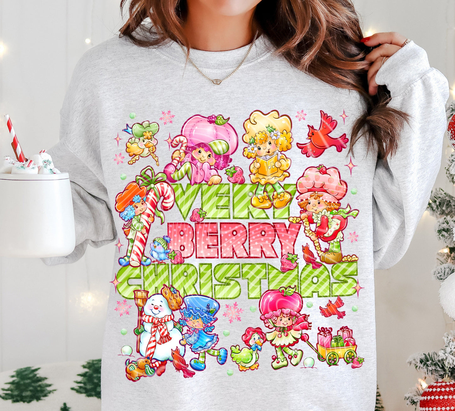 Very Berry Christmas DTF