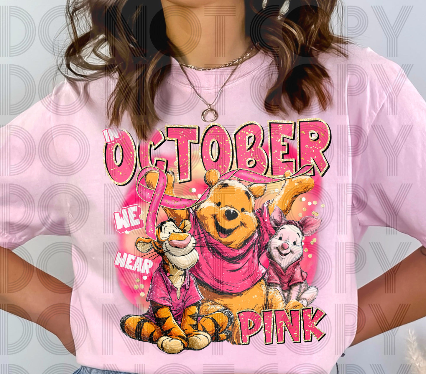 We Wear Pink Crew DTF