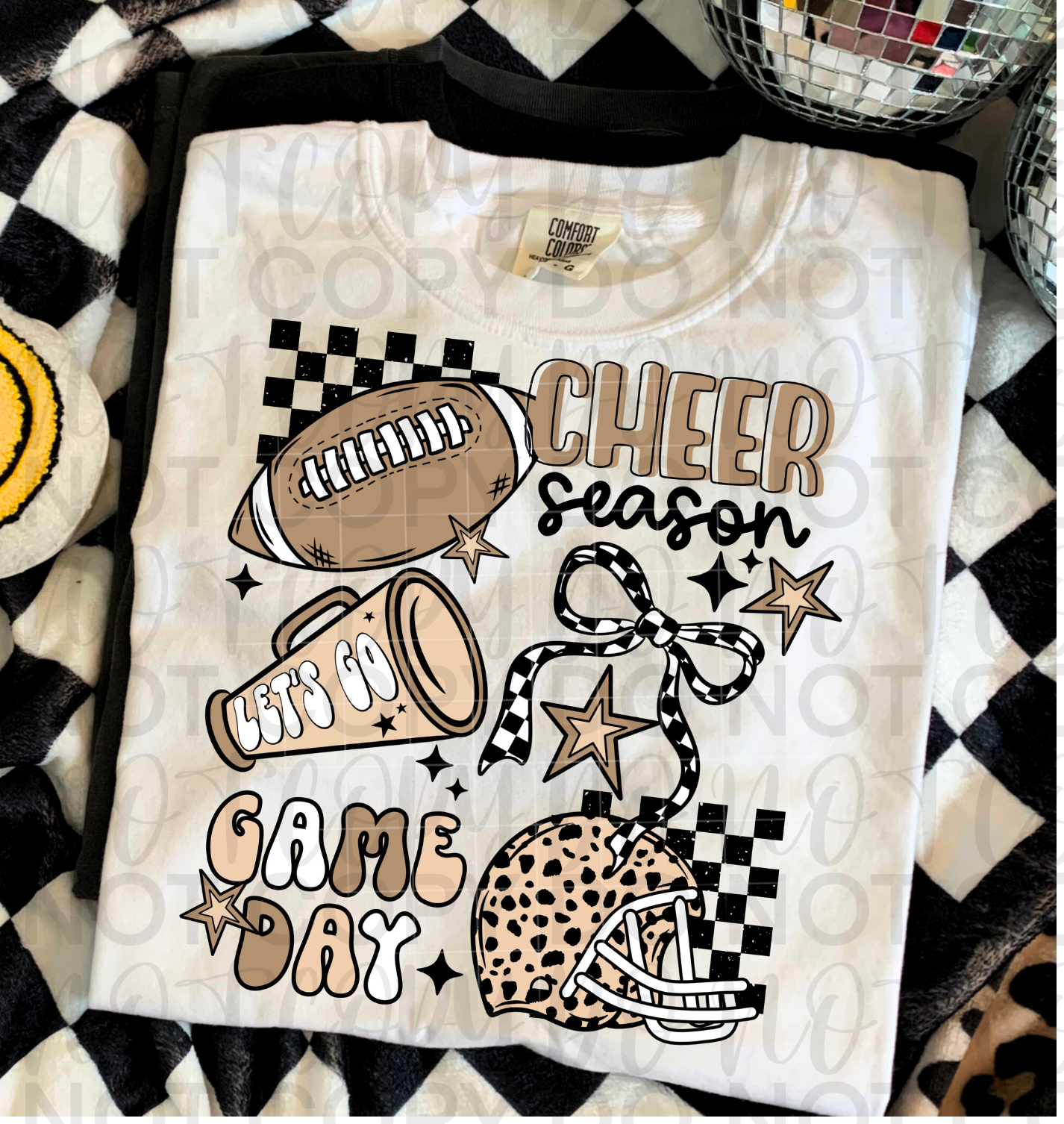 Cheer Season Megaphone DTF