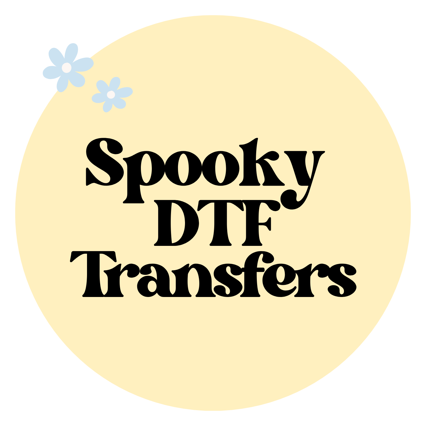Spooky DTF Transfers