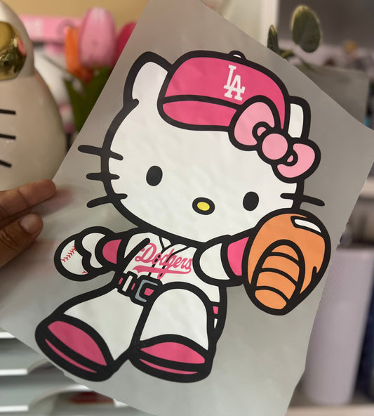 Pink HK Pitcher DTF