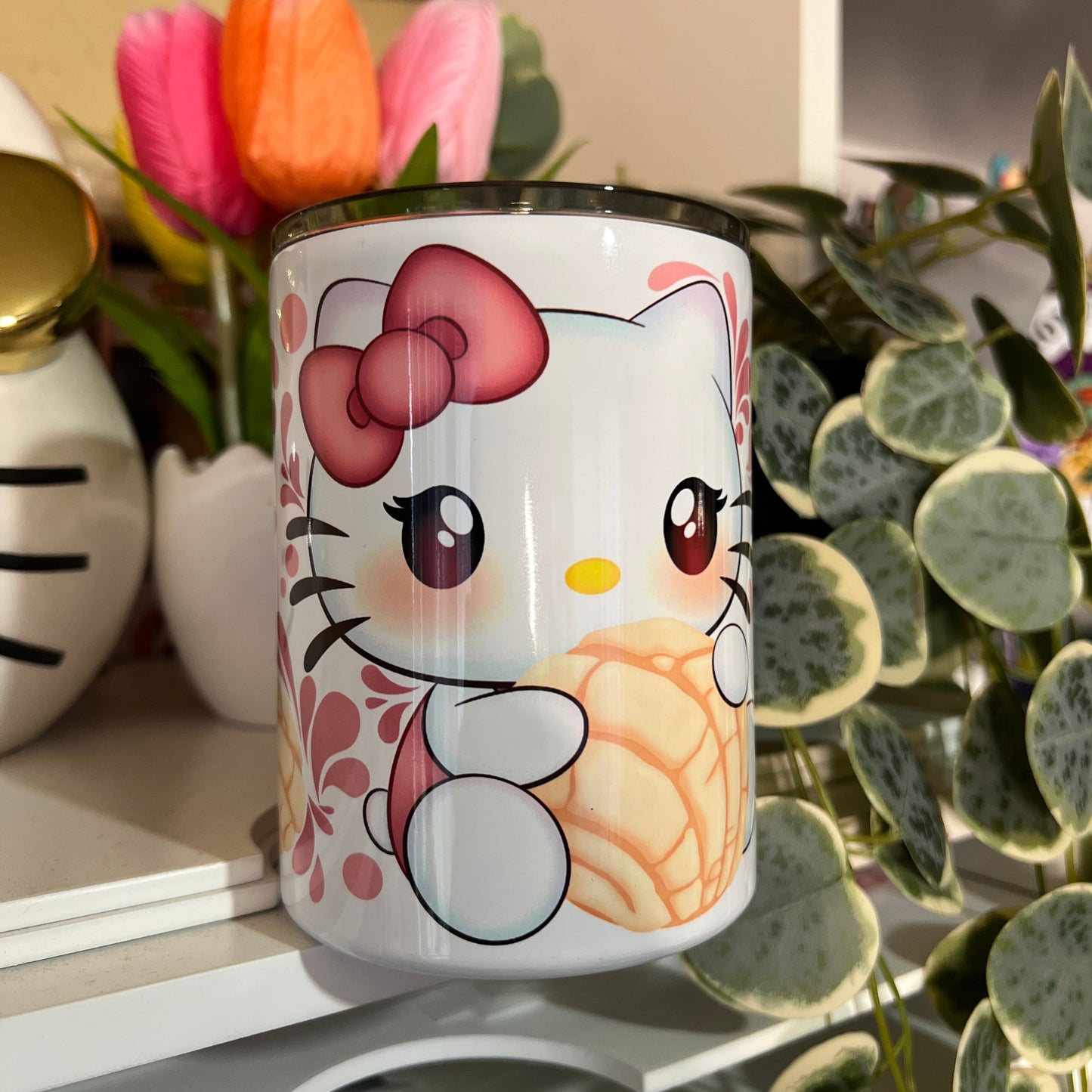 Concha Kitty 10oz Mug Tumbler