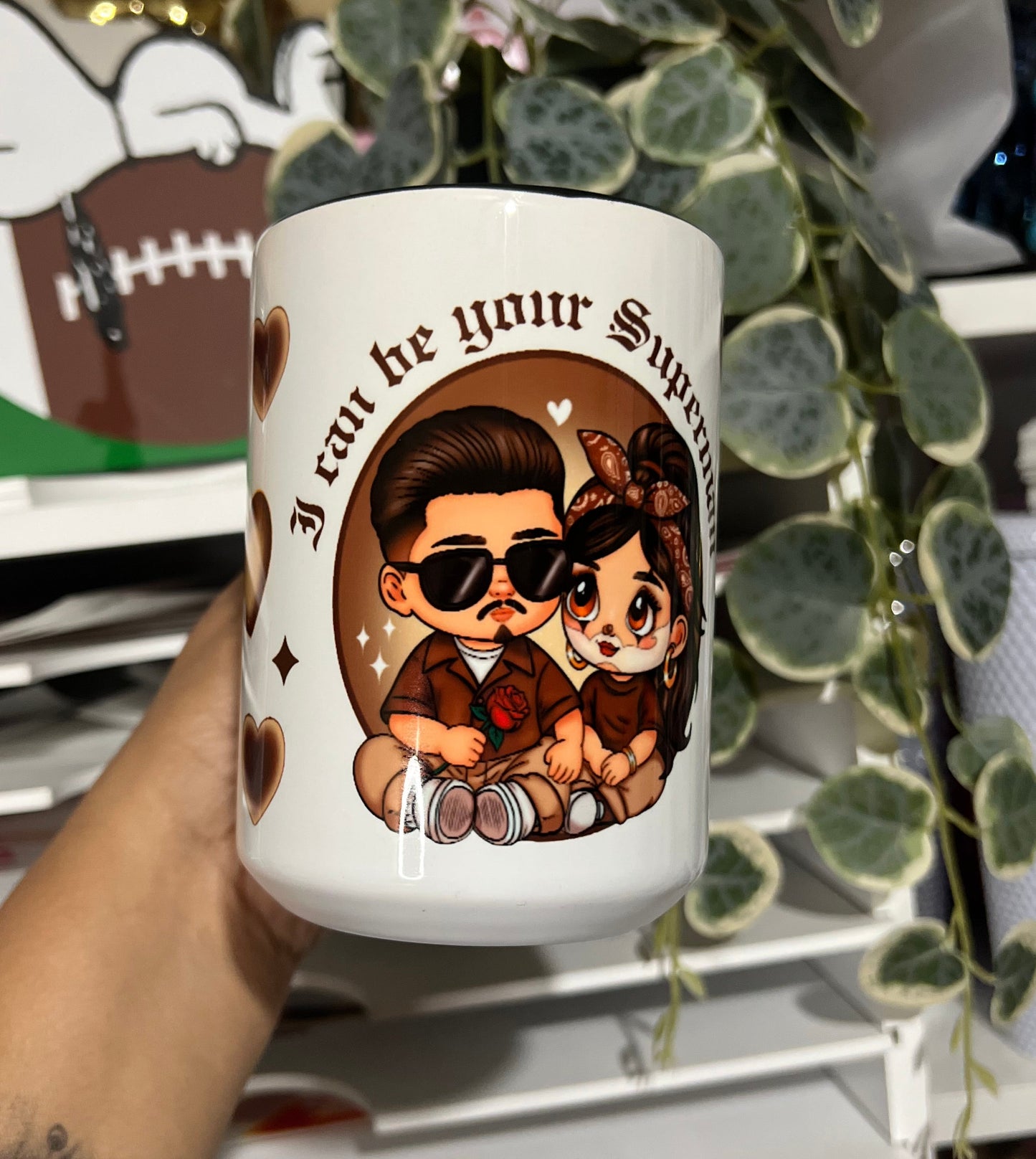 Chicano Couple 15oz Mug