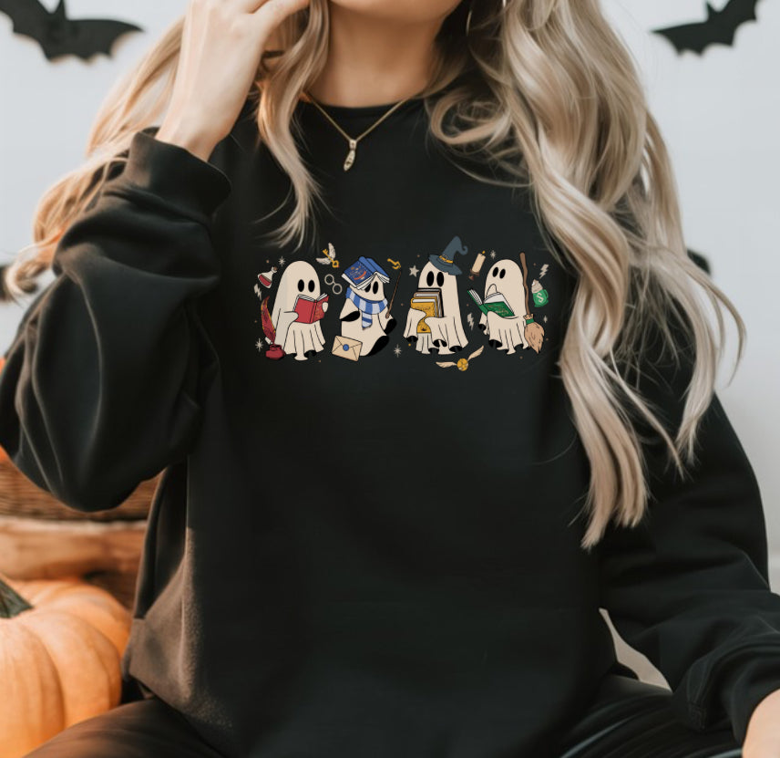 Book Lover Ghosties DTF
