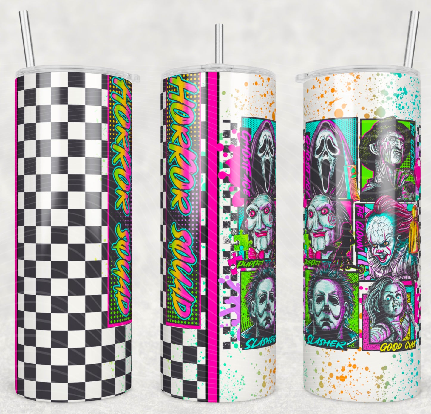 Horror Squad Tumbler