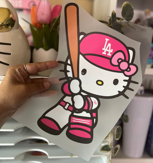 Pink HK Batter DTF