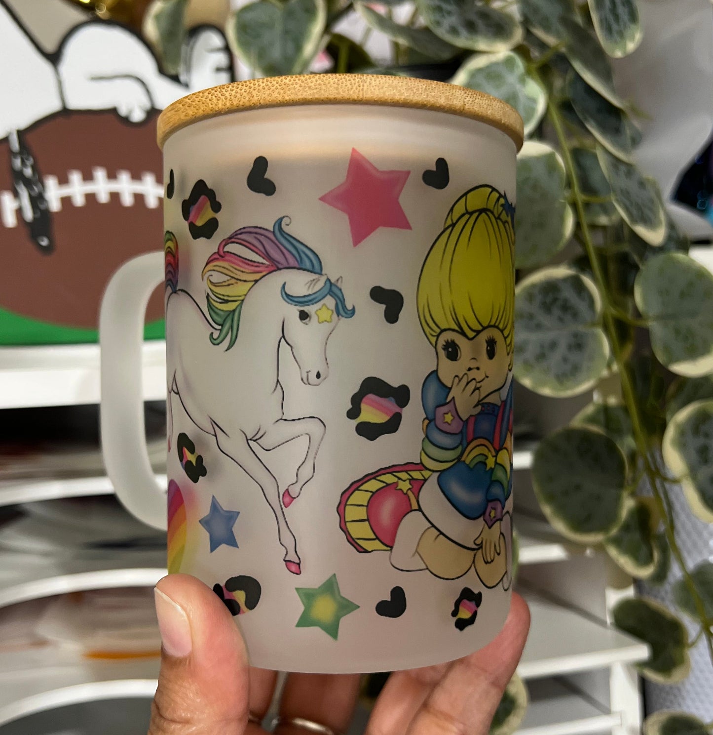 RB 80's 17oz Frosted Glass Cup