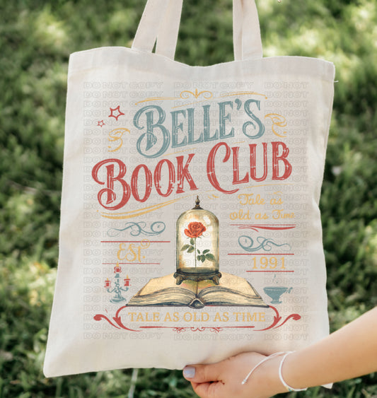 Vintage Book Club Tote