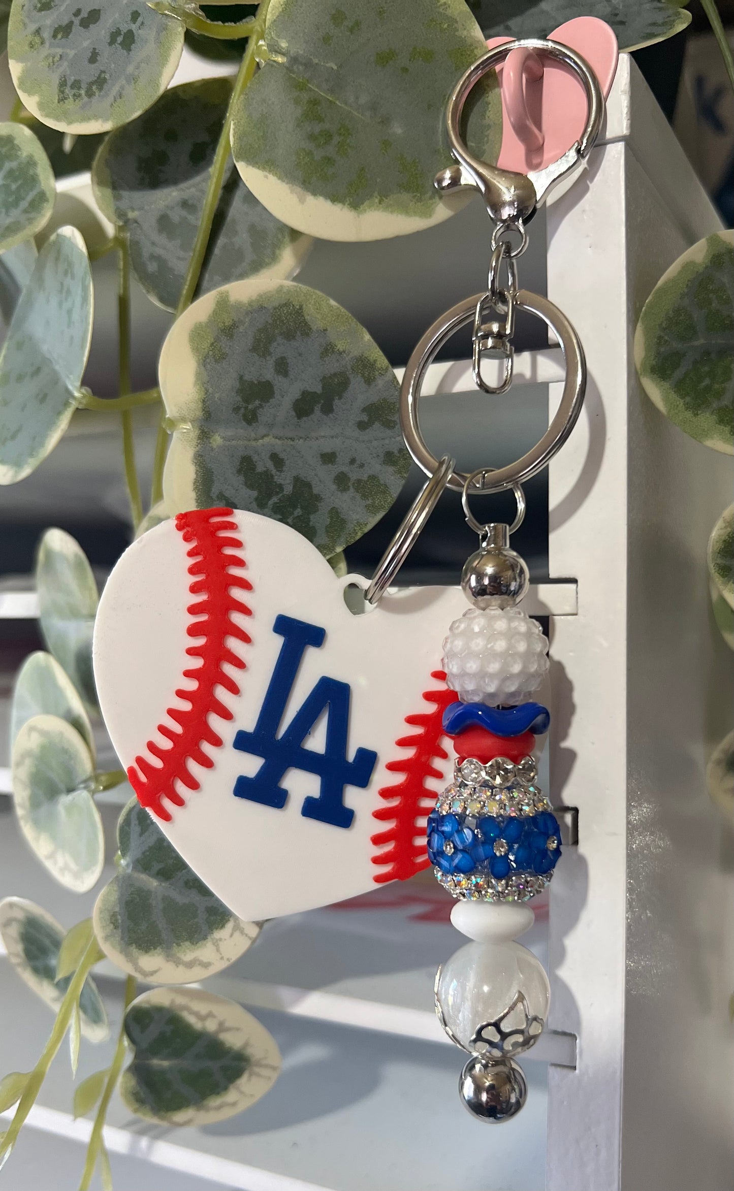 LAD HEART BLING KEYCHAIN