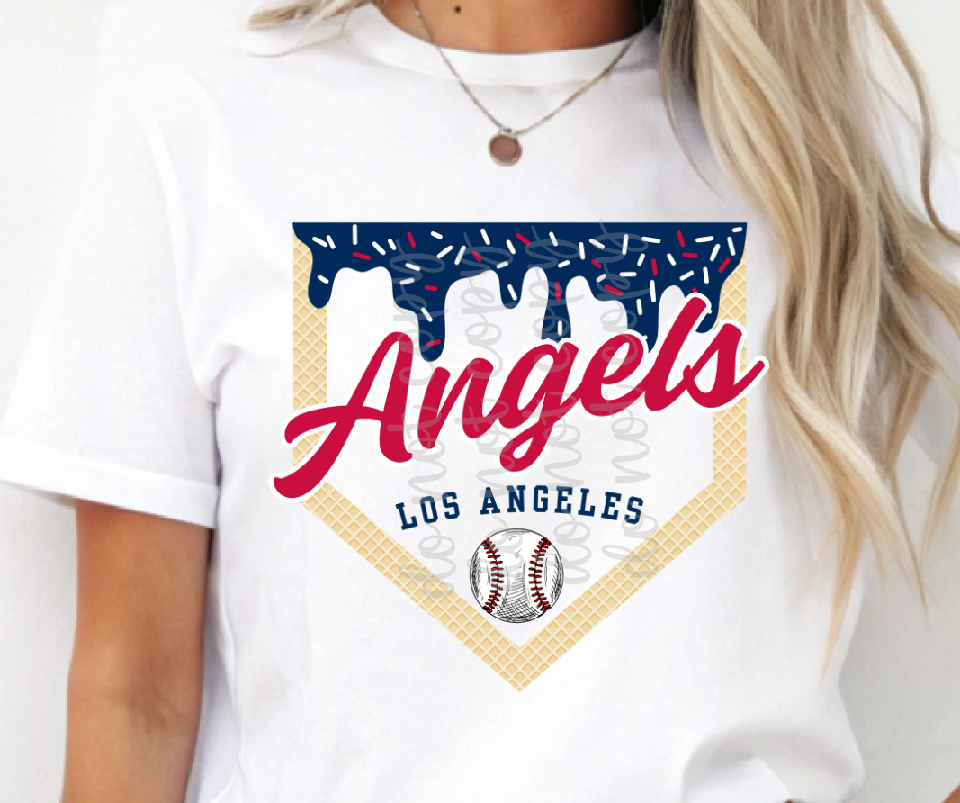 Los_Angeles Ice Cream Drip DTF