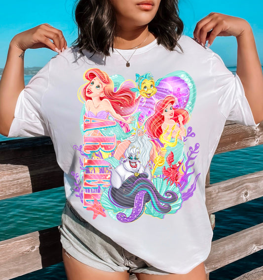 Retro Sirena with Words