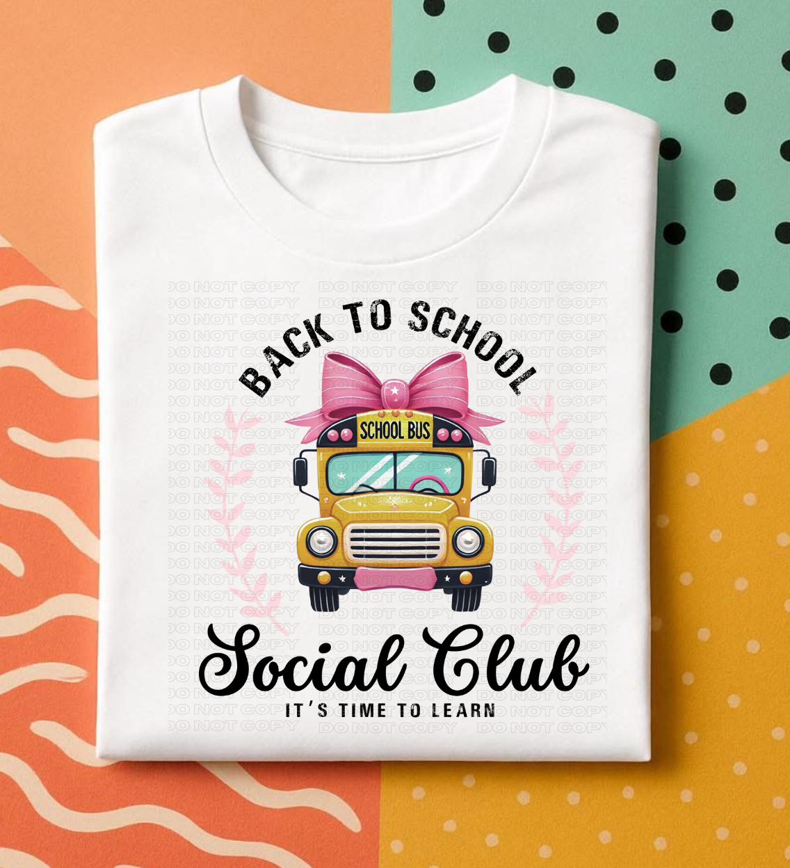 Back To School Social Club DTF