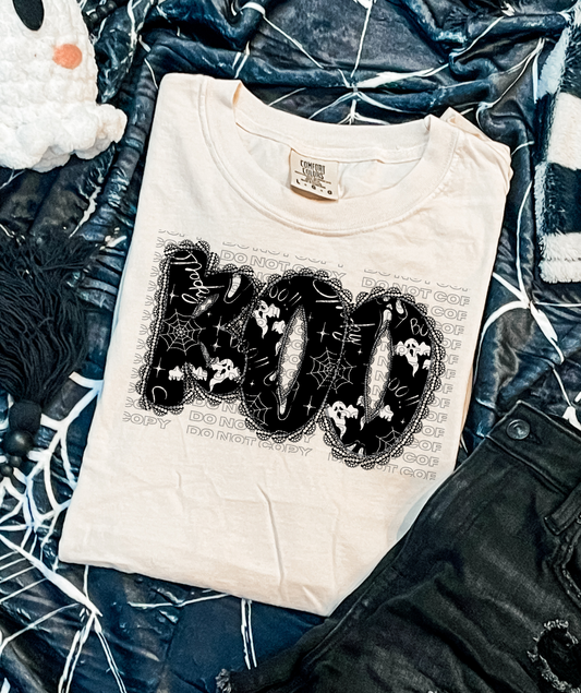 Boo-Laced (Light Garment) DTF