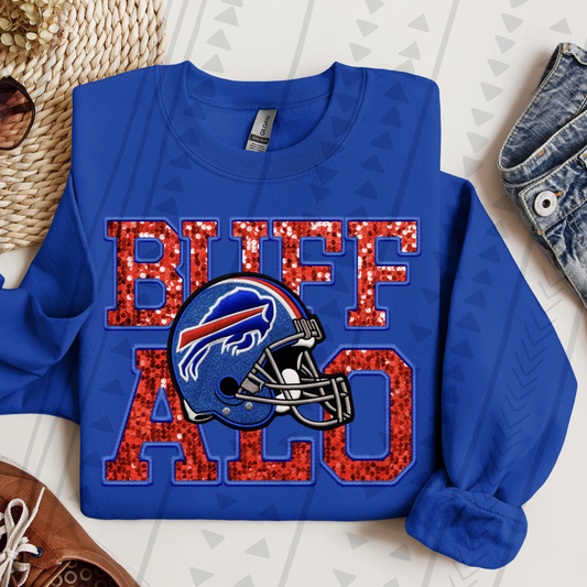 Buffalo Faux Embroidery DTF