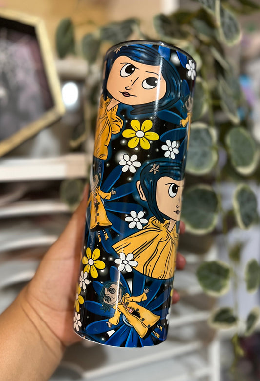 Raincoats & Daisies Tumbler