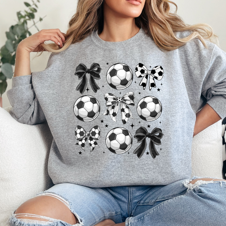 Coquette Soccer Collage DTF