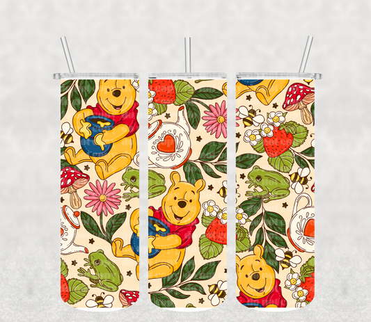 Cottage Bear Tumbler