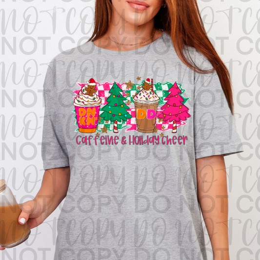Caffeine and Holiday Cheer DTF